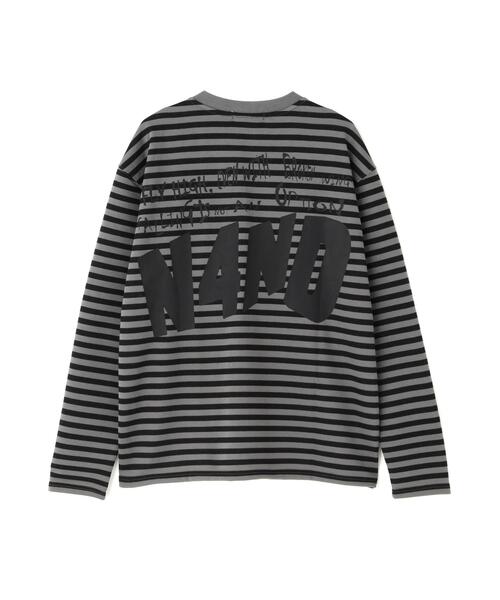 NOT4NERD(ノットフォーナード)の「NOT4NERD/ノットフォーナード/Broken Wings Henley Neck Long Sleeve(Tシャツ/カットソー・メンズ・レッド/ブラック・M/XL/L)」の3枚目の写真