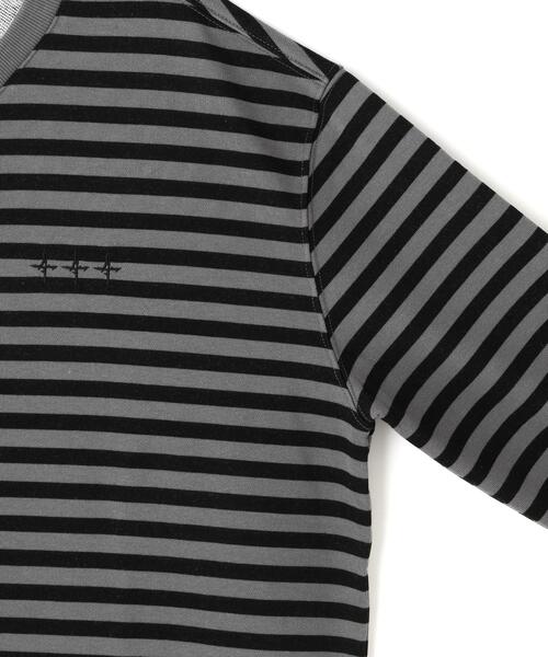 NOT4NERD(ノットフォーナード)の「NOT4NERD/ノットフォーナード/Broken Wings Henley Neck Long Sleeve(Tシャツ/カットソー・メンズ・レッド/ブラック・M/XL/L)」の6枚目の写真