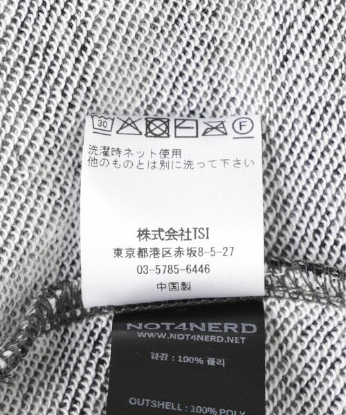 NOT4NERD(ノットフォーナード)の「NOT4NERD/ノットフォーナード/Broken Wings Henley Neck Long Sleeve(Tシャツ/カットソー・メンズ・レッド/ブラック・M/XL/L)」の11枚目の写真