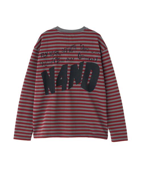 NOT4NERD(ノットフォーナード)の「NOT4NERD/ノットフォーナード/Broken Wings Henley Neck Long Sleeve(Tシャツ/カットソー・メンズ・レッド/ブラック・M/XL/L)」の12枚目の写真