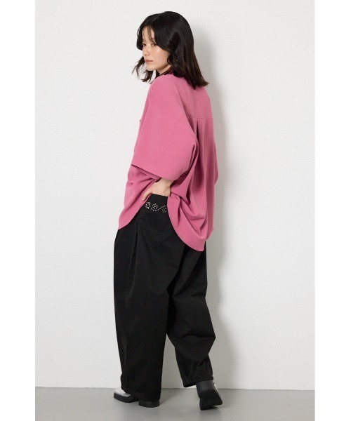 RODEO CROWNS WIDE BOWL(ロデオクラウンズワイドボウル)の「バックスタッズカーブパンツ(その他パンツ・レディース・ピンク/ベージュ/ブラック・FREE)」の8枚目の写真