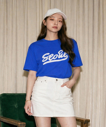 CRISCELO（クリスチェロ）の「(共用) ソウルTシャツ - (コバルトブルー 20番手 オーバーサイズ)（Tシャツ/カットソー）」