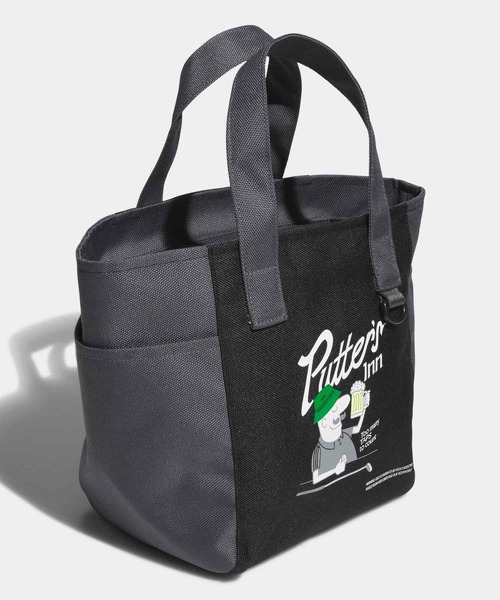 adidas(アディダス)の「チップ ドライバー カート トート バッグ【adidas Golf/アディダスゴルフ】(トートバッグ・メンズ・ブラック/ホワイト・FREE)」の9枚目の写真