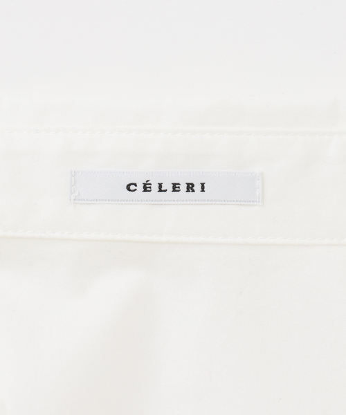 CELERI(セルリ)の「CELERI Aライン シャツ(シャツ/ブラウス・レディース・ホワイト/サックスブルー・FREE)」の8枚目の写真