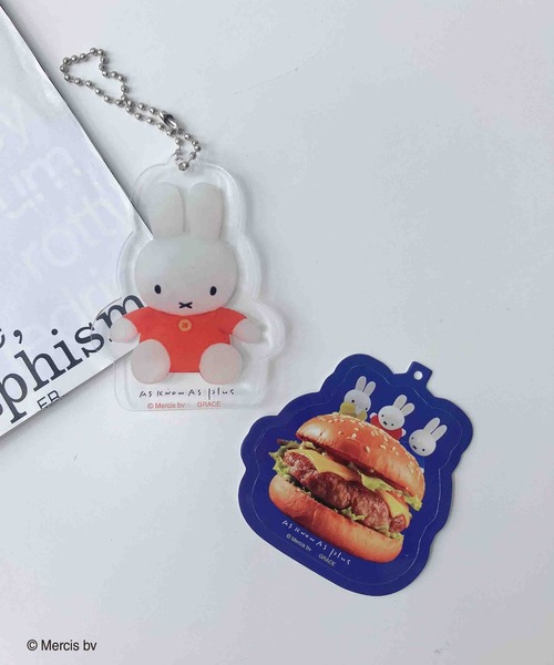 AS KNOW AS plus（アズノゥアズプラス）の「〇 miffy アソート半袖Ｔシャツ 【miffy（ミッフィー）】（Tシャツ/カットソー・レディース・ピンク/オフホワイト/チャコールグレー/オートミール・FREE）」の13枚目の写真