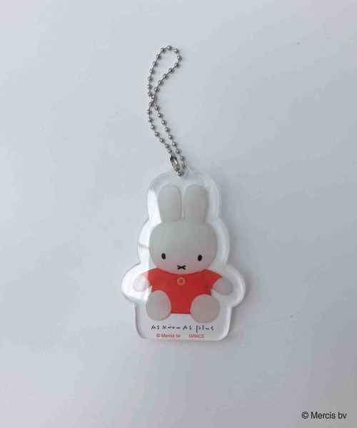 AS KNOW AS plus（アズノゥアズプラス）の「〇 miffy アソート半袖Ｔシャツ 【miffy（ミッフィー）】（Tシャツ/カットソー・レディース・ピンク/オフホワイト/チャコールグレー/オートミール・FREE）」の14枚目の写真