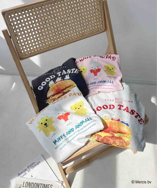 AS KNOW AS plus（アズノゥアズプラス）の「〇 miffy アソート半袖Ｔシャツ 【miffy（ミッフィー）】（Tシャツ/カットソー・レディース・ピンク/オフホワイト/チャコールグレー/オートミール・FREE）」の10枚目の写真