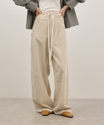 その他パンツ（ホワイト/白色系・コーデュロイ）ファッション通販