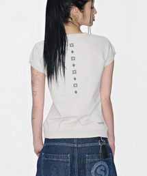 Cr Back Knit T (クラウド)