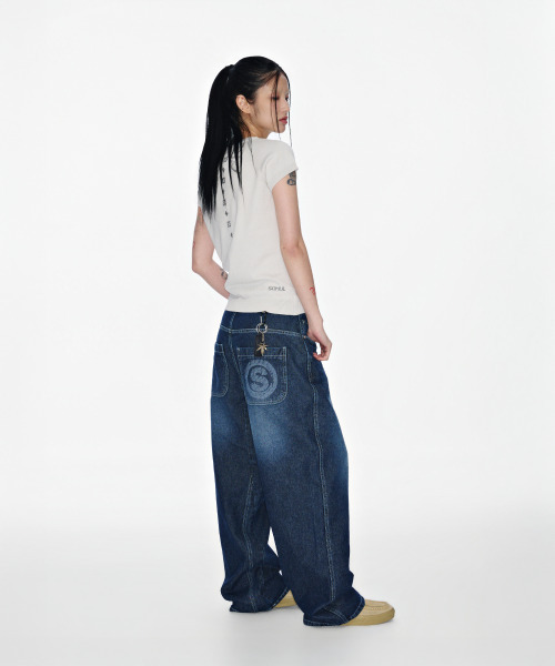 SOHUL（ソフル）の「Cr Back Knit T (クラウド)（Tシャツ/カットソー・レディース・その他・FREE）」の3枚目の写真