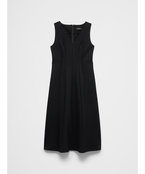 BANANA REPUBLIC FACTORY STORE(バナナリパブリック ファクトリーストア)の「BANANA REPUBLIC FACTORY STORE ポンチ ミディワンピース(ワンピース・レディース・ブラック/ネイビー・XS/S/M/L)」の5枚目の写真
