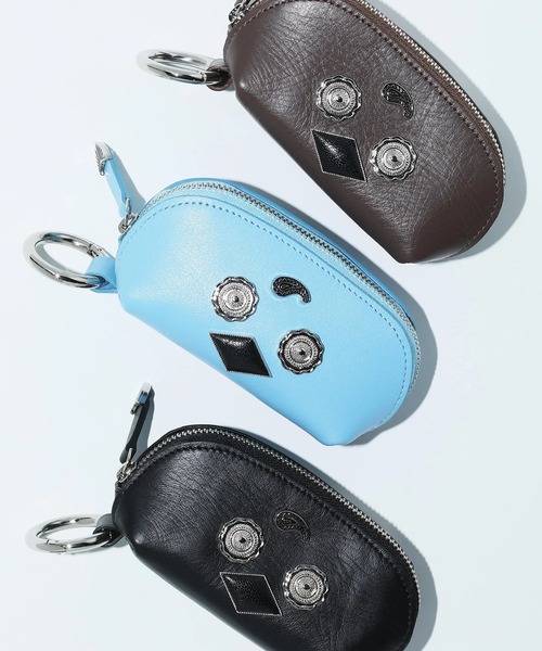 TOGA(トーガ)の「【TOGA PULLA/トーガプルラ】Leather pouch PACO/レザーポーチPACO(ポーチ・レディース・ライトブルー/ブラック/ブラウン・FREE)」の8枚目の写真