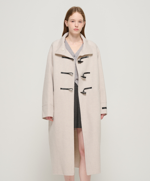 ROIDESROIS(ロワデロワ)の「ハンディプレミアムダッフルウールロングコート(クリーム)(チェスターコート・レディース・その他・FREE)」の3枚目の写真