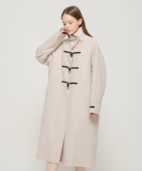 ROIDESROIS(ロワデロワ)の「ハンディプレミアムダッフルウールロングコート(クリーム)(チェスターコート・レディース・その他・FREE)」の4枚目の写真