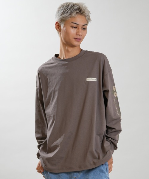 Columbia(コロンビア)の「【ムラサキスポーツ別注】columbia/コロンビア ロンT PG2120(Tシャツ/カットソー・メンズ・ブラック/ホワイト/グレイッシュベージュ・S/L/M/XL)」の16枚目の写真