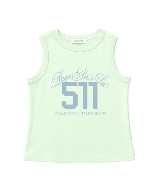 PAGESIISII(ページシシ)の「511 レタリングプリントベーシックスリーブレスホワイト(Tシャツ/カットソー・レディース・その他・MEDIUM)」の6枚目の写真