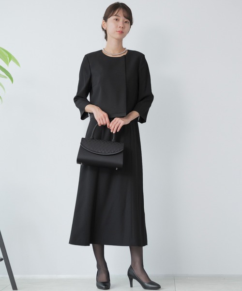 NEUTRAL POSITION(ニュートラルポジション)の「【博多織】 ダイヤ柄 フォーマルバッグ(ハンドバッグ・レディース・ブラック・FREE)」の13枚目の写真