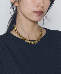 MERAKI | ＜MERAKI（メラキ）＞バンドチェーンネックレス(ネックレス)