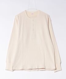 Healthknit(�w���X�j�b�g)�́yHealthknit�zARMY Rib Henleyneck L/S(T�V���c/�J�b�g�\�[)
