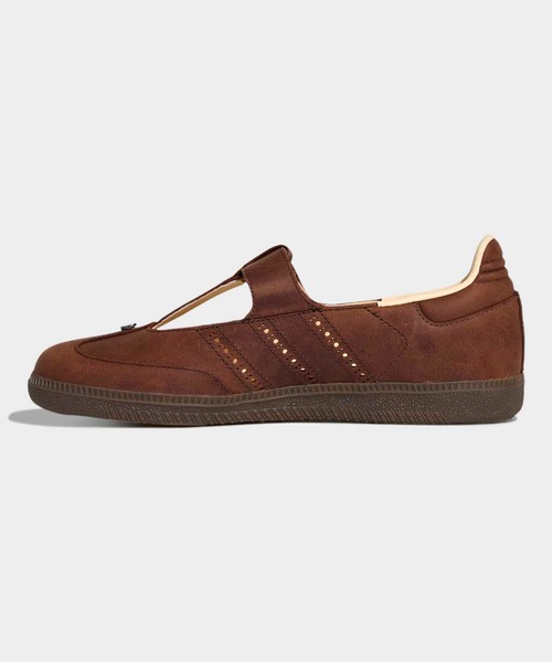 adidas（アディダス）の「サンバ ジェーン / Samba Jane シューズ / メリージェーンシューズ / アディダスオリジナルス adidas Originals（スニーカー・レディース・ブラウン・22.0cm/22.5cm/23.0cm/23.5cm/24.0cm/24.5cm/25.0cm/25.5cm/26.0cm/26.5cm/27.0cm/27.5cm/28.0cm）」の8枚目の写真