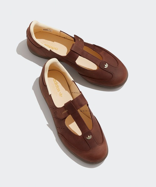 adidas（アディダス）の「サンバ ジェーン / Samba Jane シューズ / メリージェーンシューズ / アディダスオリジナルス adidas Originals（スニーカー・レディース・ブラウン・22.0cm/22.5cm/23.0cm/23.5cm/24.0cm/24.5cm/25.0cm/25.5cm/26.0cm/26.5cm/27.0cm/27.5cm/28.0cm）」の12枚目の写真