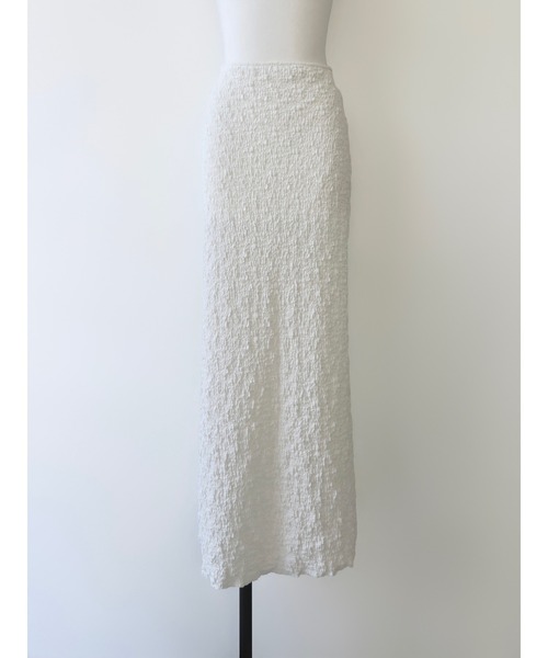 celon(セロン)の「muse crinkle skirt(スカート・レディース・アイボリー・FREE)」の5枚目の写真