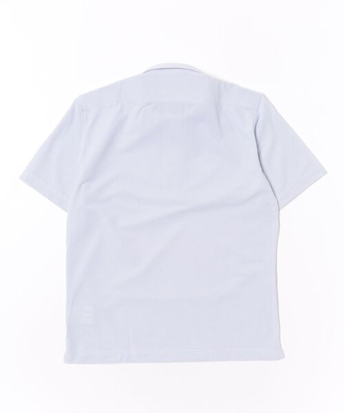 TOKYO SHIRTS(トウキョウシャツ)の「ビズポロ ポロシャツ コンフォートドライ 半袖 メンズ(ポロシャツ・メンズ・ブルー・S/M/L/LL/XL)」の8枚目の写真