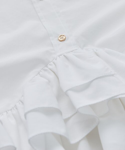 La boutique BonBon(ラブティックボンボン)の「ランダムペプラムシャツ(シャツ/ブラウス・レディース・サックスブルー/ネイビー/ホワイト/バイオレット・FREE)」の20枚目の写真