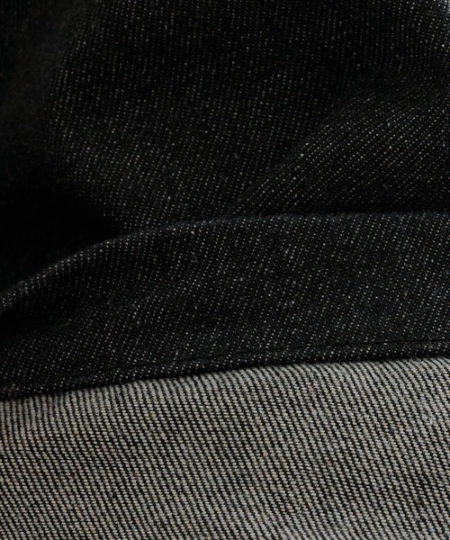 EPNK(イーピーエヌケー)の「Recycle rijid denim / リサイクルリジットデニム(デニムパンツ・メンズ・インディゴブルー/ブラック・SMALL/MEDIUM/LARGE)」の9枚目の写真