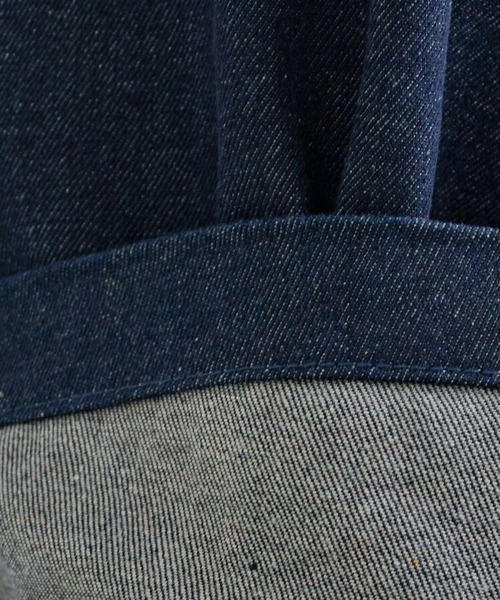 EPNK(イーピーエヌケー)の「Recycle rijid denim / リサイクルリジットデニム(デニムパンツ・メンズ・インディゴブルー/ブラック・SMALL/MEDIUM/LARGE)」の16枚目の写真