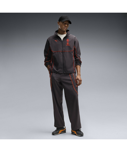 PUMA(プーマ)の「PUMA プーマ メンズ ACミラン プーマテック-X ウーブン トラックジャケット(ブルゾン・メンズ・グレー系その他2・MEDIUM/X-LARGE/LARGE/SMALL)」の6枚目の写真