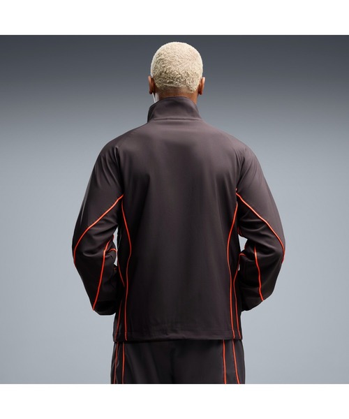 PUMA(プーマ)の「PUMA プーマ メンズ ACミラン プーマテック-X ウーブン トラックジャケット(ブルゾン・メンズ・グレー系その他2・MEDIUM/X-LARGE/LARGE/SMALL)」の4枚目の写真