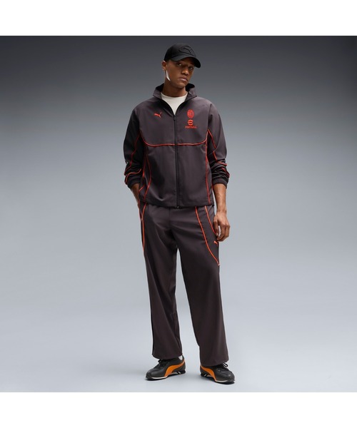 PUMA(プーマ)の「PUMA プーマ メンズ ACミラン プーマテック-X ウーブン トラックジャケット(ブルゾン・メンズ・グレー系その他2・MEDIUM/X-LARGE/LARGE/SMALL)」の3枚目の写真