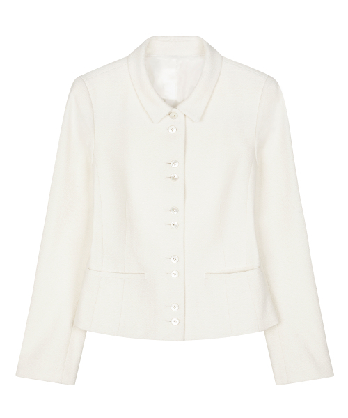 REISE MIYA（レイズミヤ）の「セルレナセットアップウールツイードジャケット[アイボリー]（テーラードジャケット・レディース・その他・SMALL/MEDIUM）」の3枚目の写真