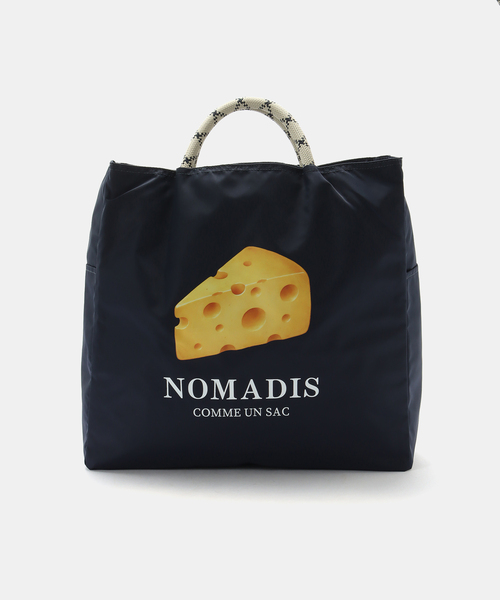 NOMADIS（ノマディス）の「【NOMADIS/ノマディス】 SAC PANTRY（ハンドバッグ・レディース・ホワイト/ネイビー・FREE）」の2枚目の写真
