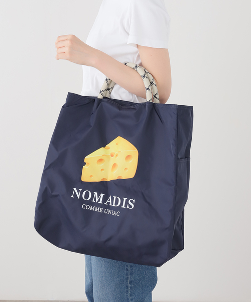 NOMADIS（ノマディス）の「【NOMADIS/ノマディス】 SAC PANTRY（ハンドバッグ・レディース・ホワイト/ネイビー・FREE）」の13枚目の写真