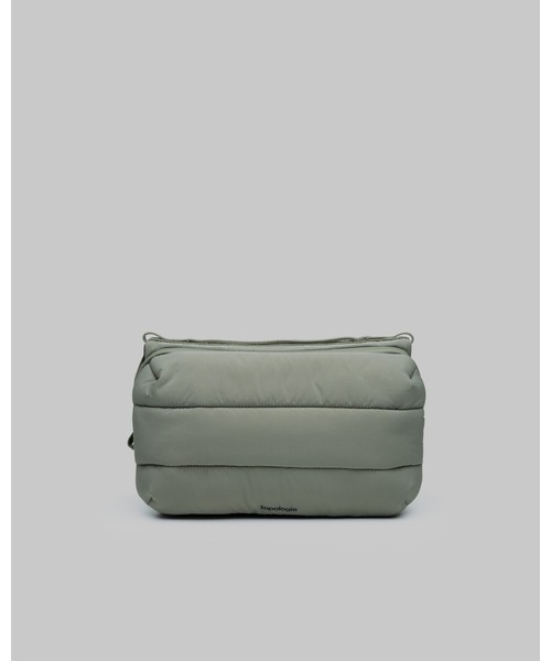 Topologie(トポロジー)の「Bottle Sacoche Large(ボトルサコッシュ ラージ)(ショルダーバッグ・レディース・ライトブルー/モスグリーン・ONE SIZE)」の2枚目の写真