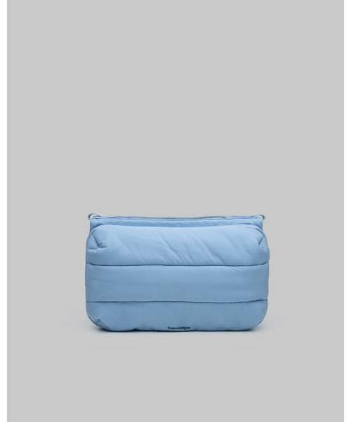Topologie(トポロジー)の「Bottle Sacoche Large(ボトルサコッシュ ラージ)(ショルダーバッグ・レディース・ライトブルー/モスグリーン・ONE SIZE)」の1枚目の写真