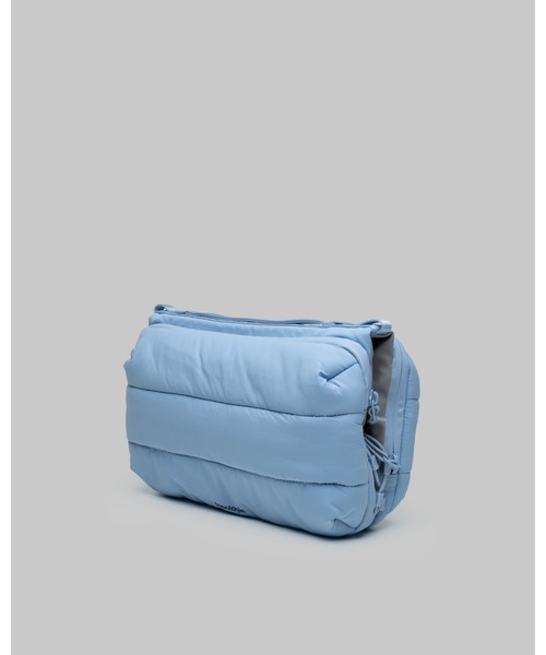Topologie(トポロジー)の「Bottle Sacoche Large(ボトルサコッシュ ラージ)(ショルダーバッグ・レディース・ライトブルー/モスグリーン・ONE SIZE)」の6枚目の写真