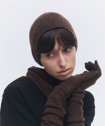 elegancese（エレガンセーゼ）の「【elegancese】Wool cashmere fluffy beanie（ニットキャップ/ビーニー）」
