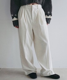Corduroy Wide Pants