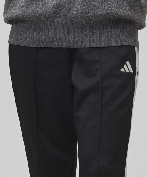 adidas（アディダス）の「アディダス adidas スタジアム ピケ ルーズフィット トラックパンツ（その他パンツ・レディース・ブラウン/トップグレー/ブラック×ホワイト・S/M/L/XL）」の17枚目の写真
