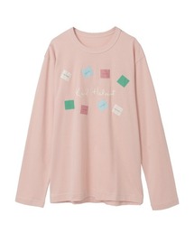 カラフルロゴネームワッペン使いカットソー