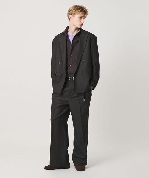 BEAUTY&YOUTH UNITED ARROWS（ビューティーアンドユースユナイテッドアローズ）の「N/SUIT サキソニー ダブル ジャケット（テーラードジャケット・メンズ・ダークブラウン/ブラック・XL/M/S/L）」の3枚目の写真