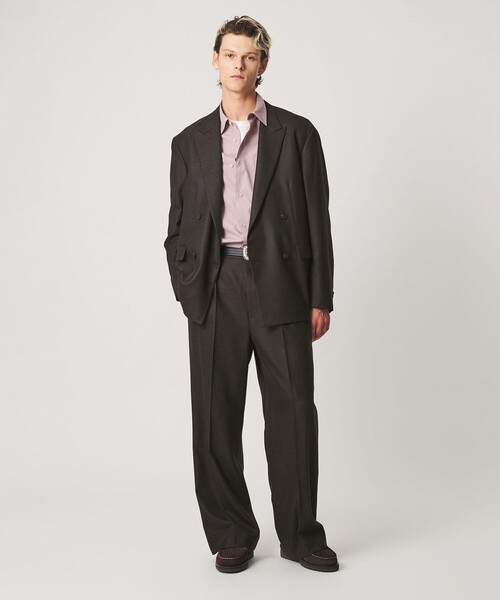 BEAUTY&YOUTH UNITED ARROWS（ビューティーアンドユースユナイテッドアローズ）の「N/SUIT サキソニー ダブル ジャケット（テーラードジャケット・メンズ・ダークブラウン/ブラック・XL/M/S/L）」の9枚目の写真