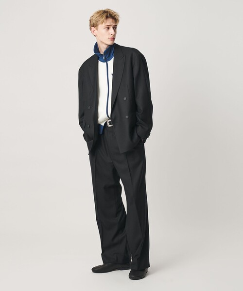 BEAUTY&YOUTH UNITED ARROWS（ビューティーアンドユースユナイテッドアローズ）の「N/SUIT サキソニー ダブル ジャケット（テーラードジャケット・メンズ・ダークブラウン/ブラック・XL/M/S/L）」の10枚目の写真