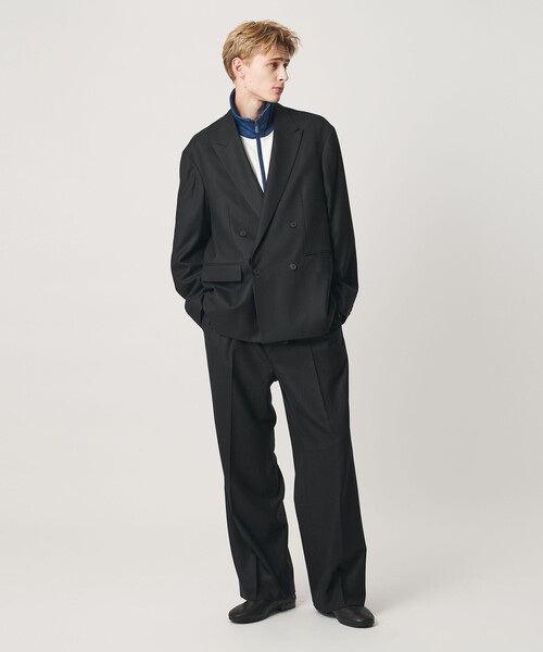 BEAUTY&YOUTH UNITED ARROWS（ビューティーアンドユースユナイテッドアローズ）の「N/SUIT サキソニー ダブル ジャケット（テーラードジャケット・メンズ・ダークブラウン/ブラック・XL/M/S/L）」の14枚目の写真