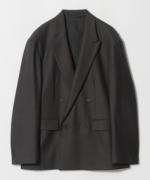 BEAUTY&YOUTH UNITED ARROWS（ビューティーアンドユースユナイテッドアローズ）の「N/SUIT サキソニー ダブル ジャケット（テーラードジャケット・メンズ・ダークブラウン/ブラック・XL/M/S/L）」の18枚目の写真