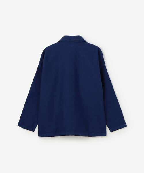 VETRA(ベトラ)の「VETRA | 〈別注〉フレンチモールスキン ジャケット WOMEN(カバーオール・レディース・ブルー系その他・38)」の3枚目の写真