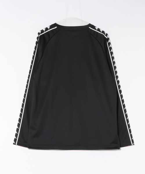Kappa(カッパ)の「長袖Tシャツ バンダライン(Tシャツ/カットソー・メンズ・ブラック/ライトグレー/ブルー・MEDIUM/X-LARGE/LARGE)」の4枚目の写真